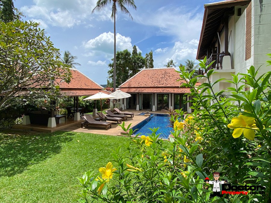 Asian Style 2 Bedroom Villa, near Bangrak Beach, Koh Samui – For Sale
